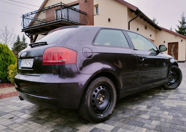 Audi A3 cena 16900 przebieg: 320000, rok produkcji 2008 z Karczew małe 466